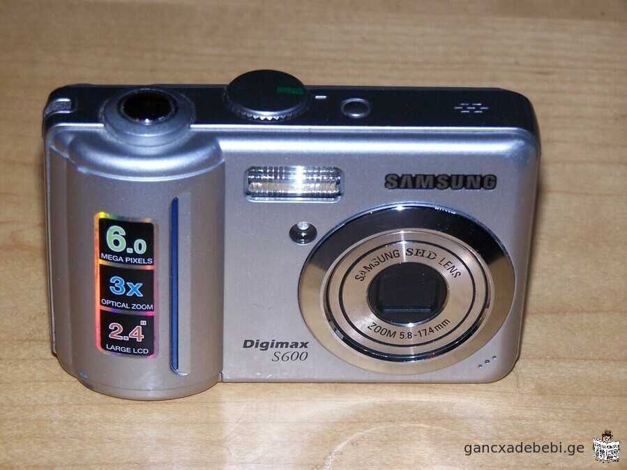 ციფრული ფოტოკამერა Samsung Digimax S600