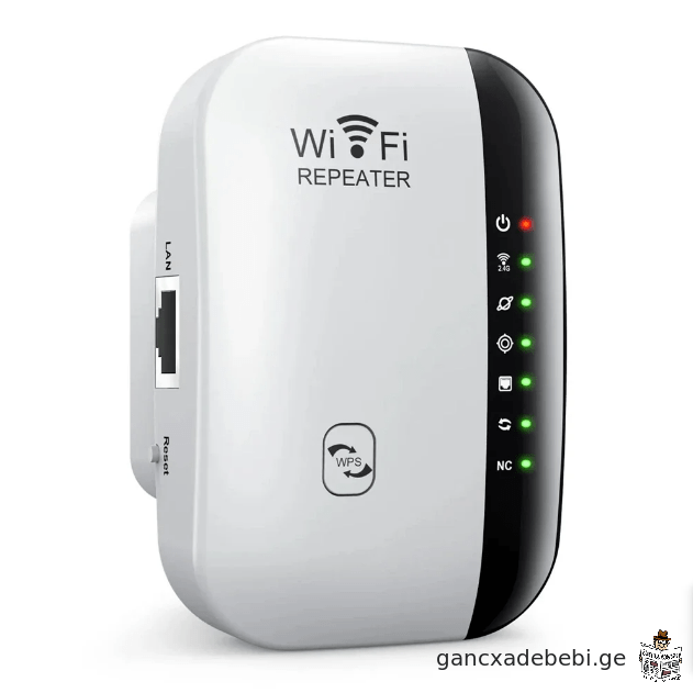 300 Mbps უსადენო WIFI Repeater 2.4G როუტერი Wifi Range Extender Wi-Fi სიგნა