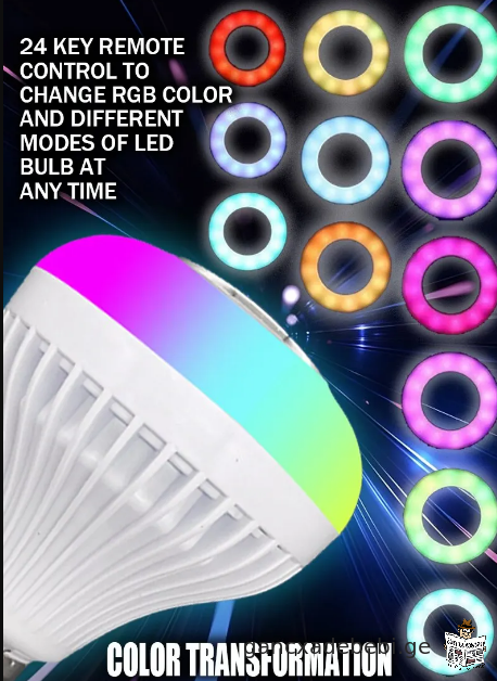 LED მუსიკალური ნათურა