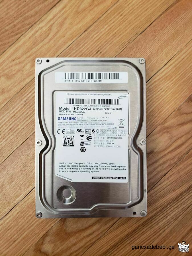 Samsung 320GB Hard disk