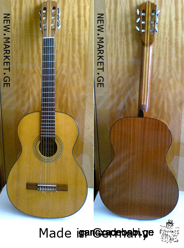 germanuli (originali) klasikuri akustikuri gitara "Musima" (Made in Germany)