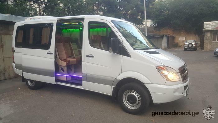 saukeTeso mikroavtobusiT momsaxureba / Best minibus service /