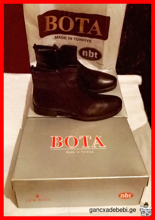 Новые натуральная кожа утепленные зимние мужские ботинки классика New Bota classic 41 43 черный