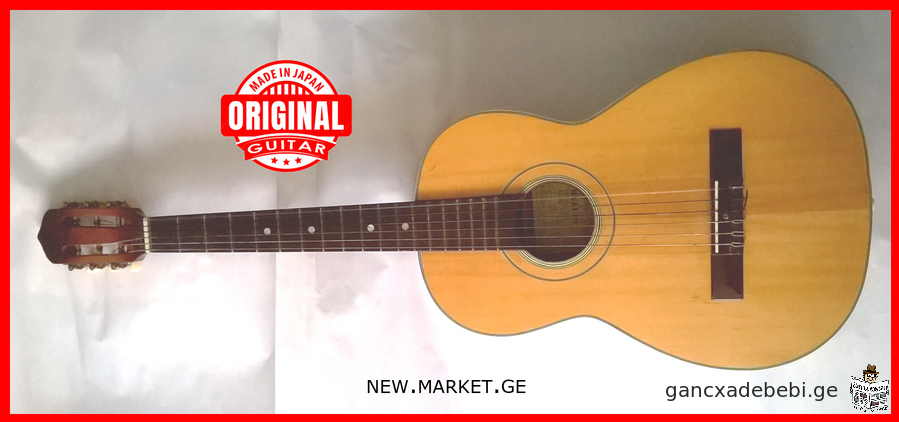 Оригинальная японская классическая гитара original Japan classical guitar Suzuki No. 6 Made in Japan