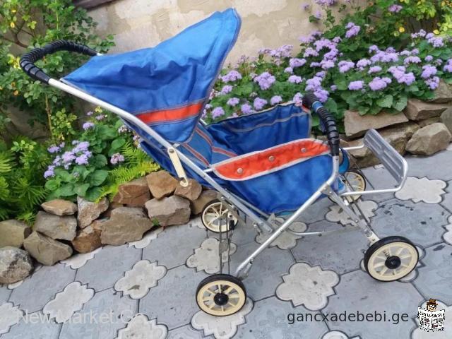 Оригинальная cкладная д​​​​етская коляска "Мальвина" прогулочная коляска "Мальвина" Сделано в СССР