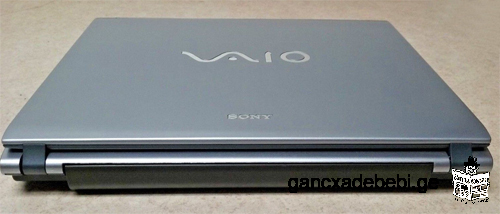 Оригинальный компактный ноутбук "Sony Vaio" лэптоп на базе процессора "Intel" с зарядным устройством
