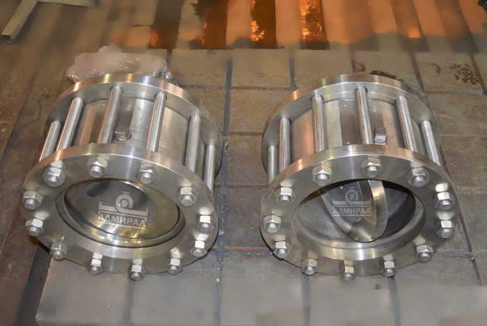 Предлагаем Клапаны обратные дисковые с резиновым уплотнением Ду 300-1200 мм в Грузии