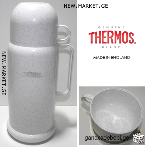 Продается дорожный походный термос THERMOS Genuine Brand с чашкой, английский, оригинальный