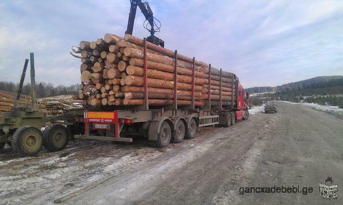 Продажа обрезной доски, круглого леса - производитель из Свердловской области