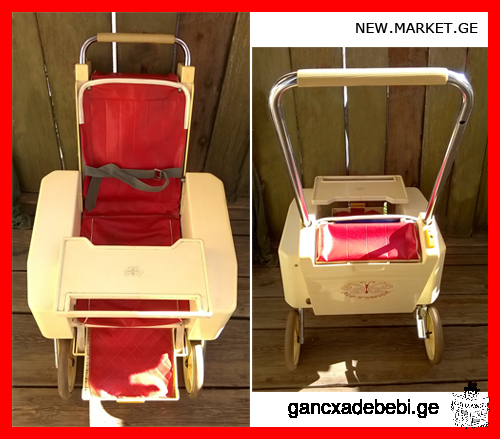 Складная детская коляска чемодан в стиле ретро детское кресло стульчик для кормления на колесах