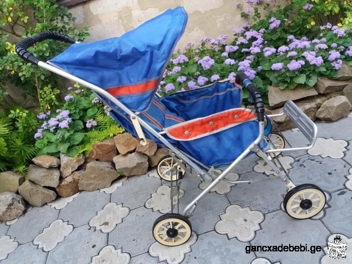 Складная д​​​​етская коляска "Мальвина" прогулочная коляска "Мальвина" Сделано в СССР