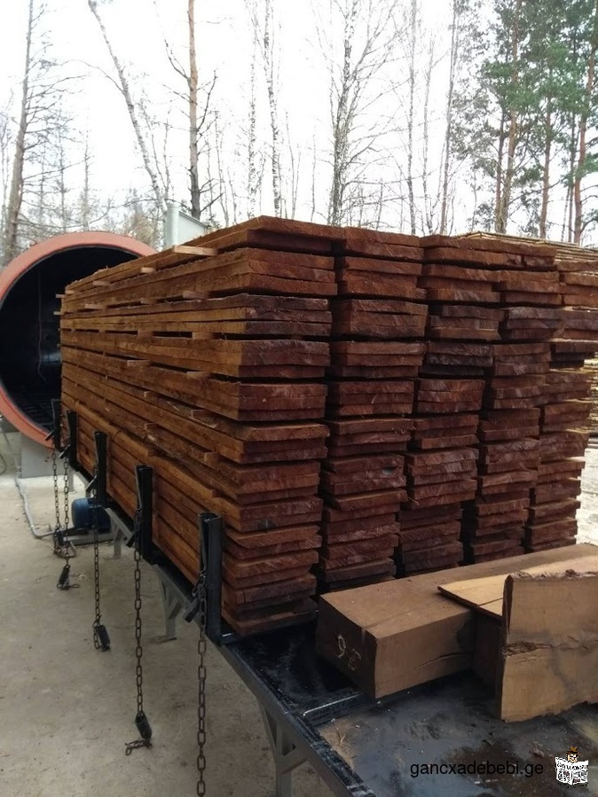 Термокамера для дерева, термомодификация древесины, термообработка пиломатериалов