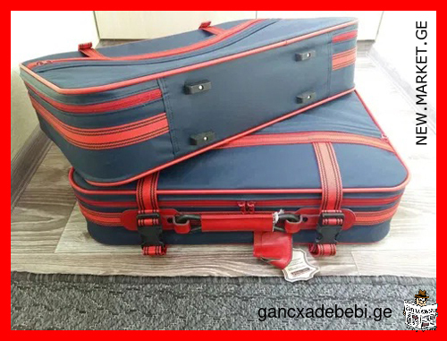Чемодан новый черного цвета / цвет - черный Сделано в СССР / Suitcase Made in USSR Soviet Union / SU