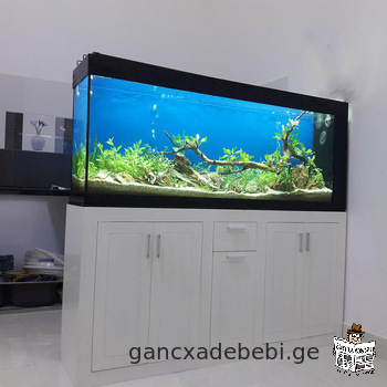 продаю аквариумы есть сервис обслуживание аквариума в тбилиси