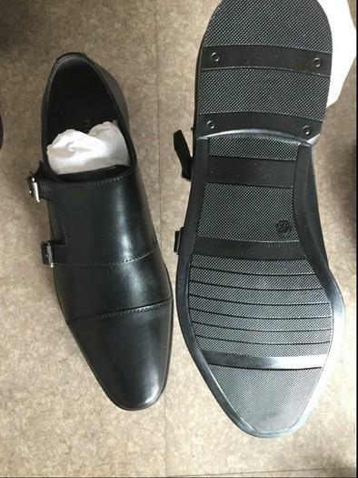 черные туфли из кожи