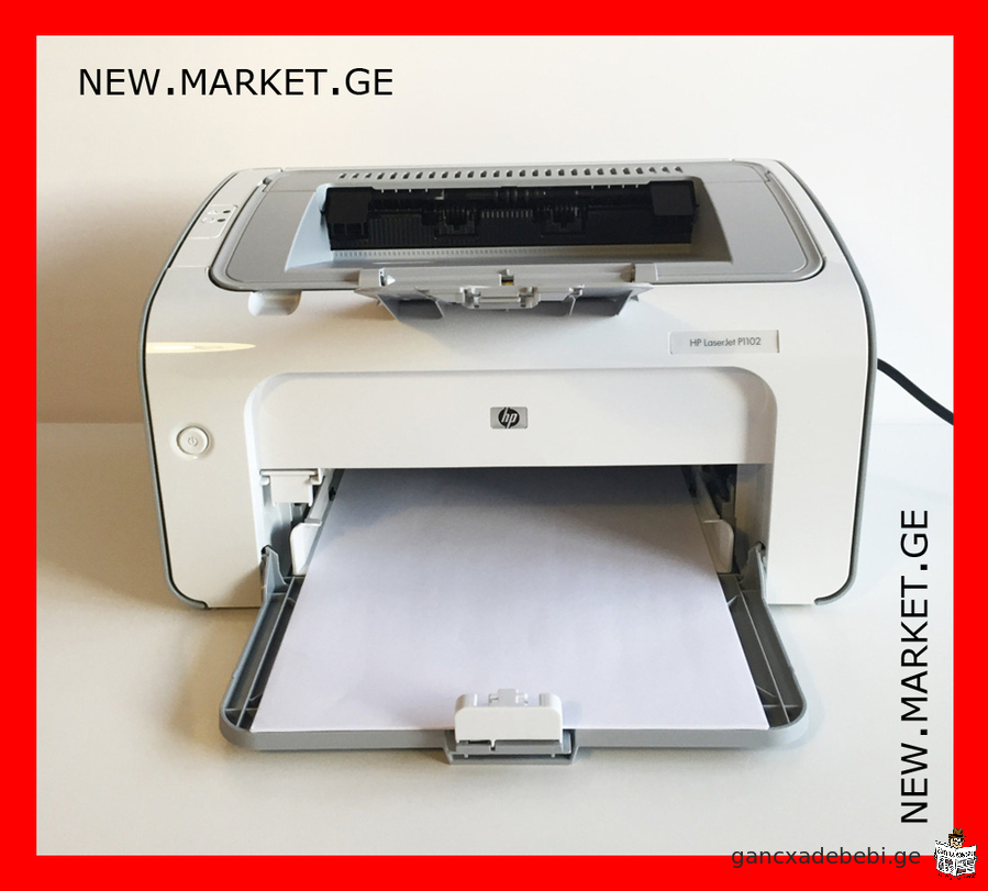 Hewlett Packard принтер HP LaserJet P1102 printer оригинальный картридж HP85A HPCE285A питания и юсб